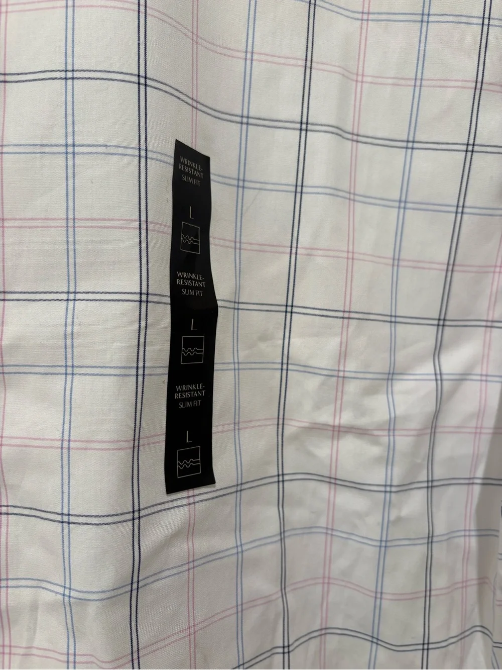 Men’s Banana Republic slim fit long sleeve button down shirt size L NWT